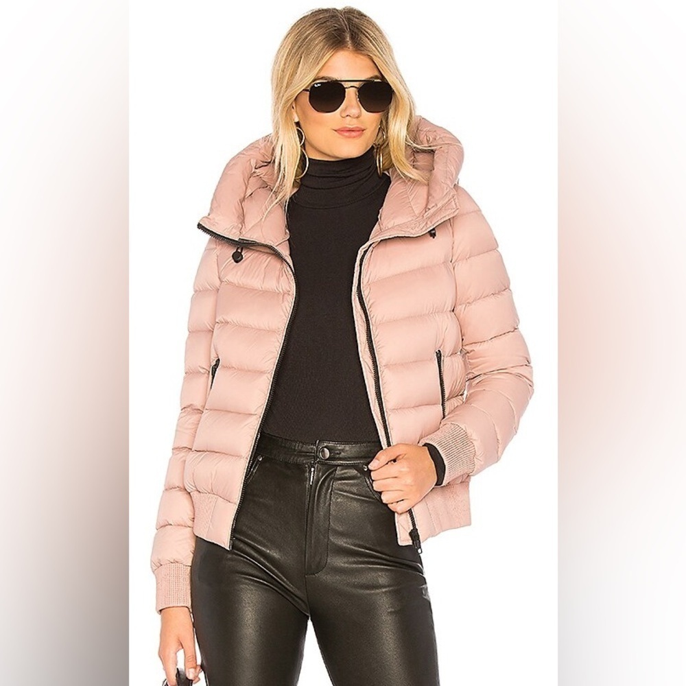 Soia & Kyo Tiphanie N Down Bomber Jacket Mauve